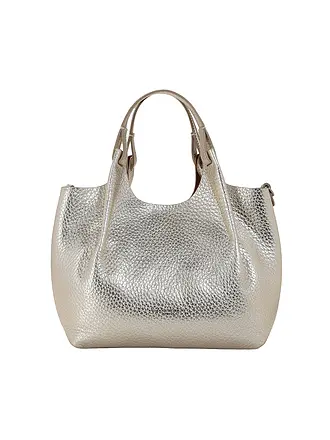 GIANNI CHIARINI | Sac en cuir - Sac Hobo DUA | gold